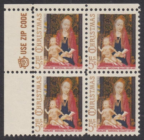 # 1321 (1966) Madonna, Not tagged - Mr. Zip BK/4, UL, MNH