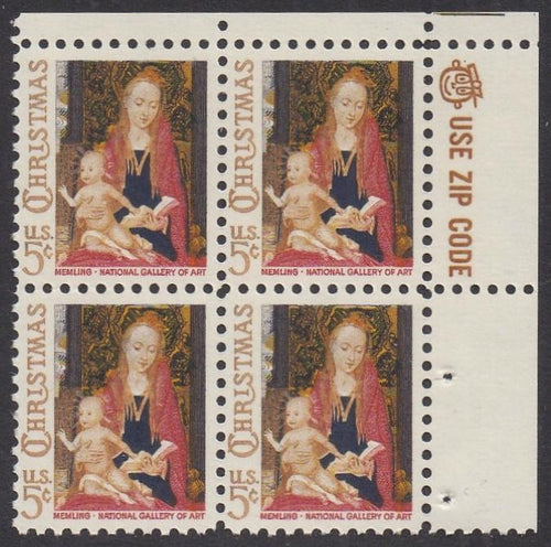 # 1321 (1966) Madonna, Not tagged - Mr. Zip BK/4, UR, MNH