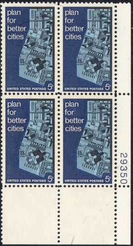 # 1333 (1967) Urban Planning - PB, LR #29350, MNH