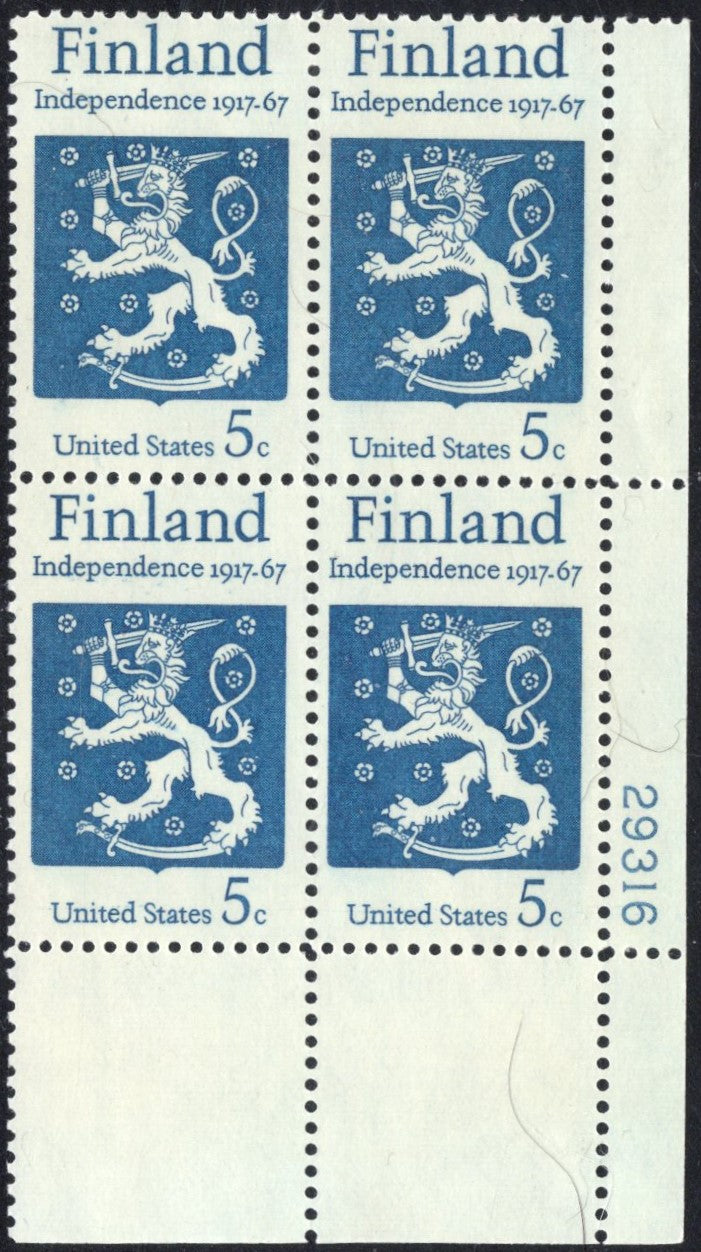 # 1334 (1967) Finland - PB, LR #29316, MNH