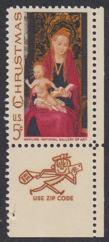 # 1336 (1967) Madonna - Mr. Zip, Sgl, LR, MNH