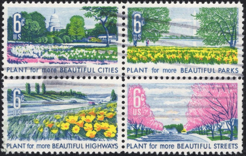 # 1365-68 (1969) Beautification - BK/4, Used