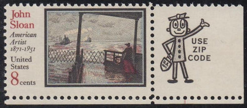 # 1433 (1971) Sloan - Mr. Zip, Sgl, LR, MNH
