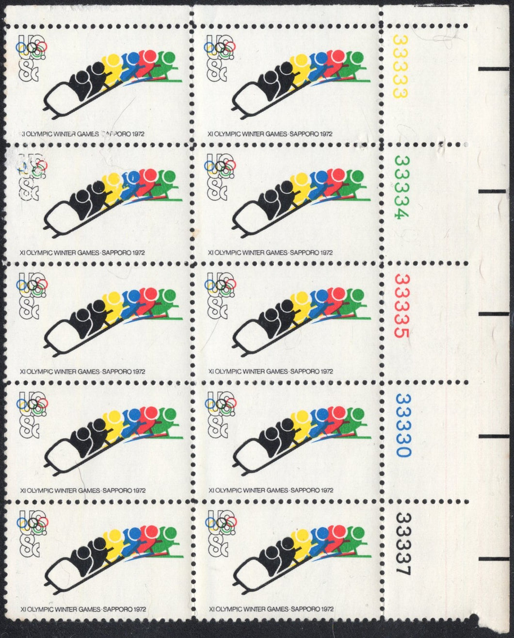 # 1461 (1972) Olympics - PB, UR #33337, MNH