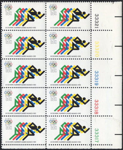 # 1462 (1972) Olympics - PB, LR #33321, MNH