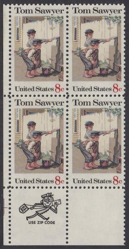 # 1470 (1972) Sawyer - Mr. Zip, BK/4, LL, MNH
