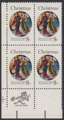 # 1471 (1972) Angels - Mr. Zip, BK/4, LL, MNH