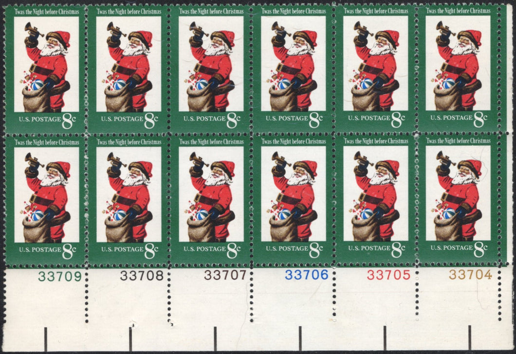 # 1472 (1972) Santa - PB, LL #33704/33709, MNH