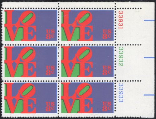 # 1475 (1973) Love - PB, UR #33933, MNH