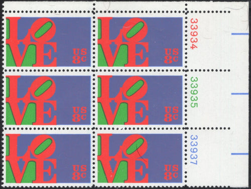 # 1475 (1973) Love - PB, UR #33937, MNH