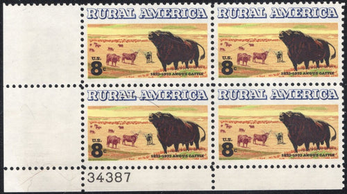 # 1504 (1973) Cattle - PB, LL #34387, MNH