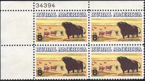 # 1504 (1973) Cattle - PB, UL #34394, MNH