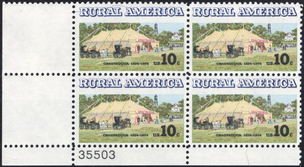 # 1505 (1973) Chautauqua Inst. - PB, LL #35503, MNH