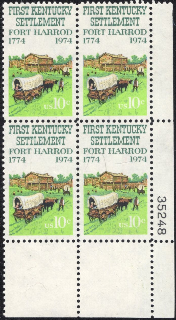 # 1542 (1974) Fort Harrod - PB, LR #35248, MNH