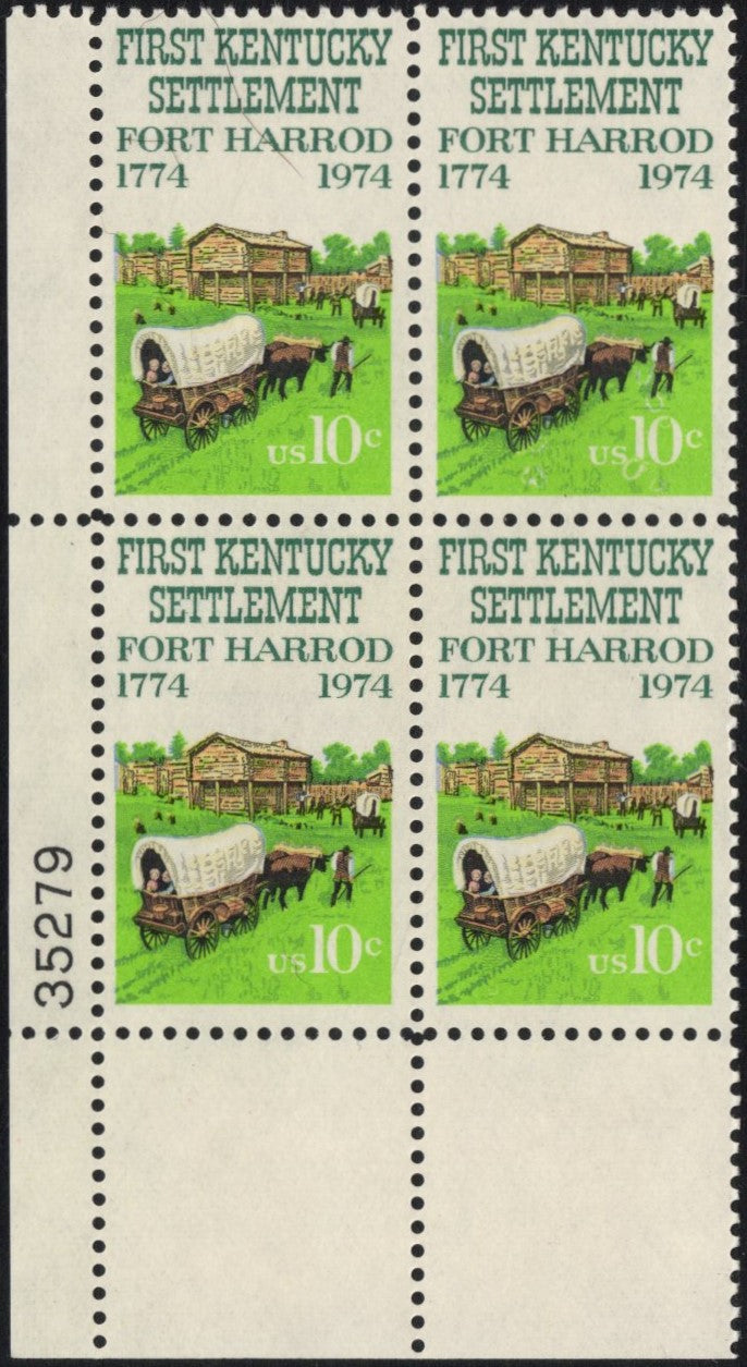# 1542 (1974) Fort Harrod - PB, LL #35279, MNH