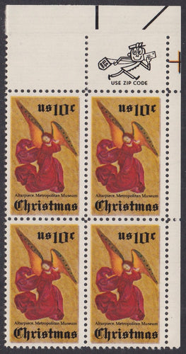 # 1550 (1974) Angel - Mr. Zip, BK/4, UR, MNH