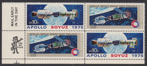 # 1569-70 (1975) Apollo/Soyuz - Mr. Zip, BK/4, LL, MNH