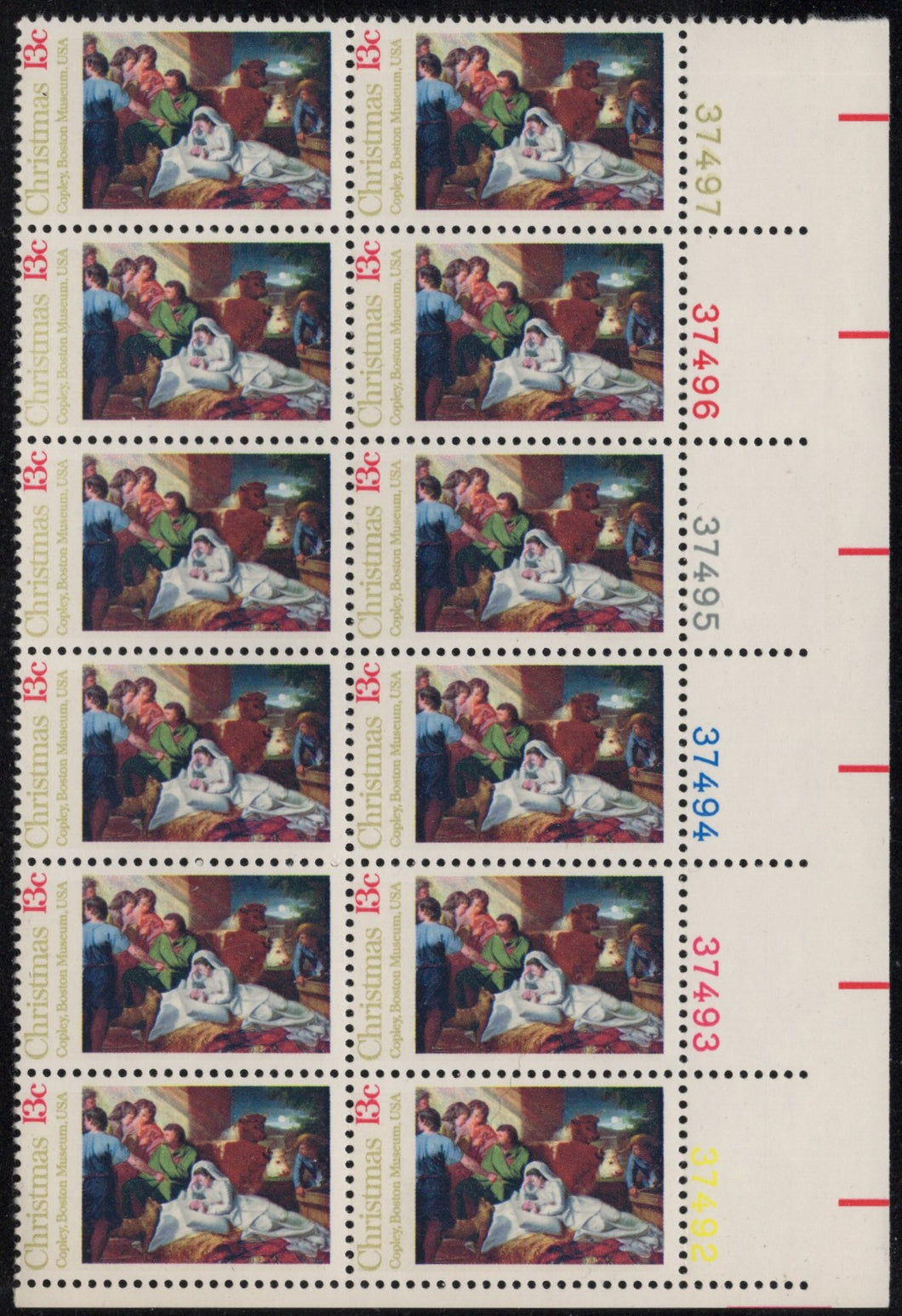 # 1701 (1976) Nativity - PB, LR #37497, MNH