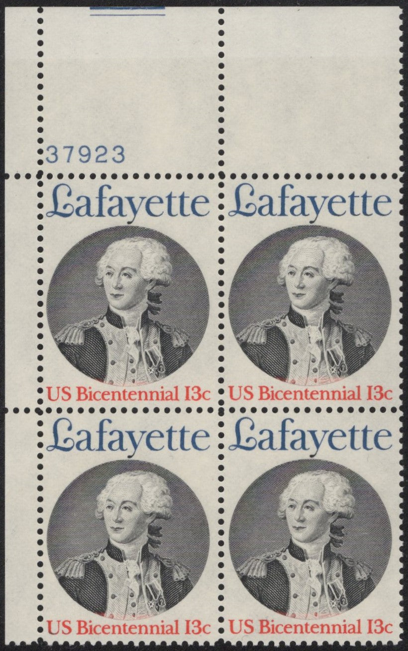 # 1716 (1977) Lafayette - PB, UL #37923, MNH