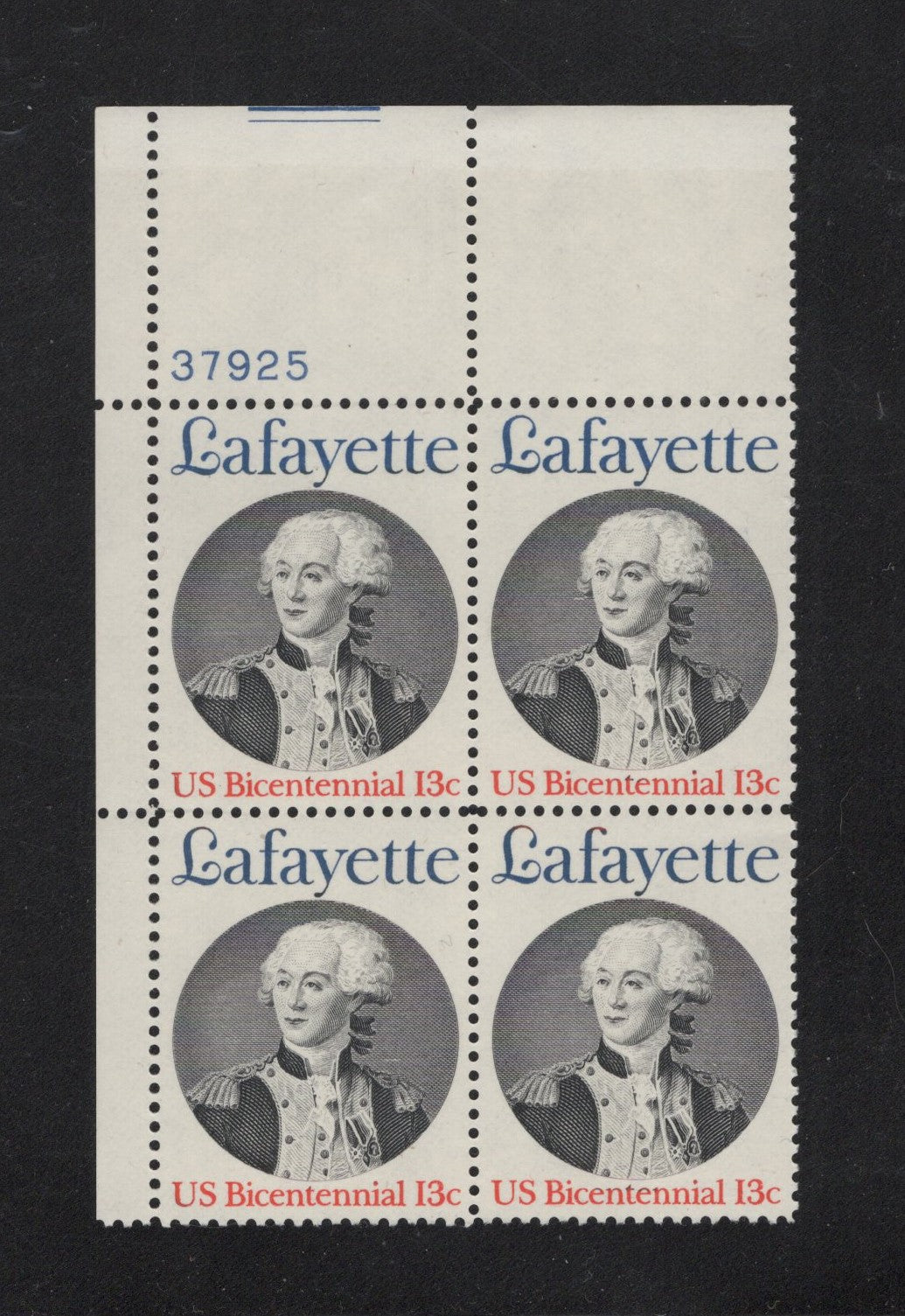 # 1716 (1977) Lafayette - PB, UL #37925, MNH