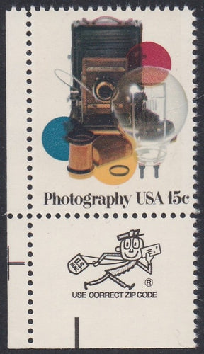 # 1758 (1978) Photography - Mr. Zip, Sgl, LL, MNH