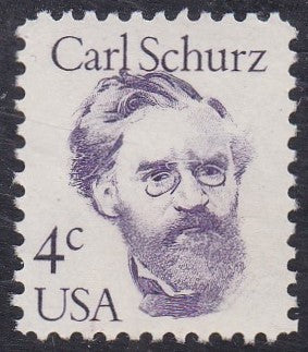 # 1847 (1983) Schurz, OA tag - Sgl, XF MNH