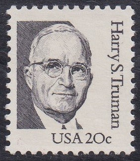 # 1862a (1984) Truman, LB tag, DG, perf 11.2 - Sgl, XF MNH
