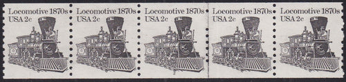 # 1897A (1982) 1870's Locomotive - PS/5, #2, FVF MNH (PNC)