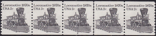 # 1897A (1982) 1870's Locomotive - PS/5, #8, VF MNH (PNC)