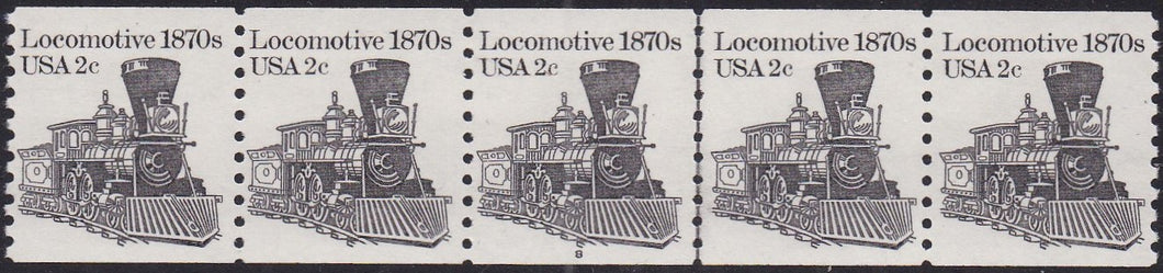 # 1897A (1982) 1870's Locomotive - PS/5, #8, VF MNH (PNC)