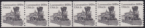 # 1897A (1982) 1870's Locomotive - PS/6, #10, FVF MNH (PNC)