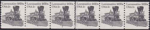 # 1897A (1982) 1870's Locomotive - PS/6, #8, VF MNH (PNC)
