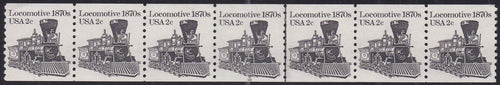 # 1897A (1982) 1870's Locomotive - PS/7, #10, VF+ MNH (PNC)