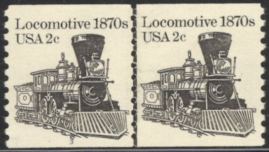 # 1897A (1982) 1870's Locomotive - PS/2, #3, XF MNH