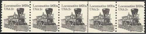 # 1897A (1982) 1870's Locomotive - PS/5, #3, FVF MNH