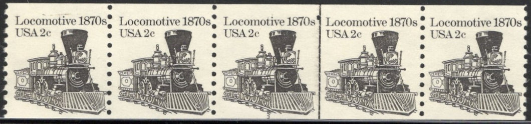 # 1897A (1982) 1870's Locomotive - PS/5, #3, FVF MNH
