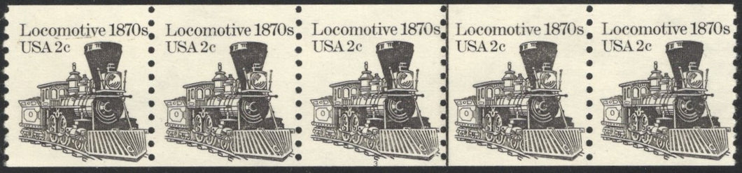 # 1897A (1982) 1870's Locomotive - PS/5, #3, F MNH