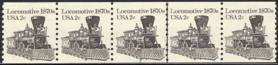 # 1897A (1982) 1870's Locomotive - PS/5, #3, VF MNH