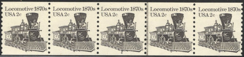 # 1897A (1982) 1870's Locomotive - PS/5, #4, FVF MNH