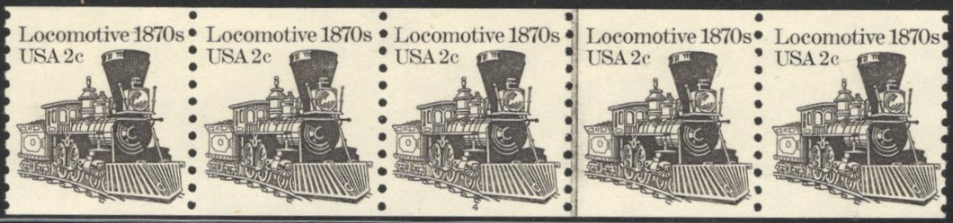 # 1897A (1982) 1870's Locomotive - PS/5, #4, FVF MNH