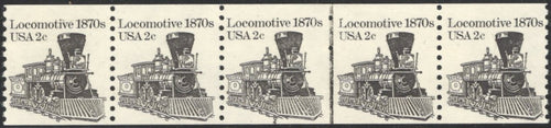 # 1897A (1982) 1870's Locomotive - PS/5, #4, VF MNH