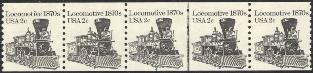 # 1897A (1982) 1870's Locomotive - PS/5, #4, VF MNH
