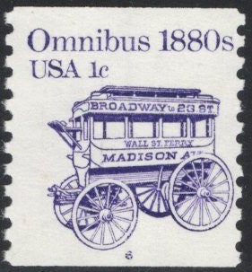 # 1897 (1983) 1880's Omnibus Coil - PS/1, #6, VF MNH