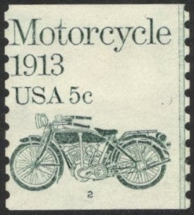 # 1899 (1983) Motorcycle - PS/1, #2, F MNH