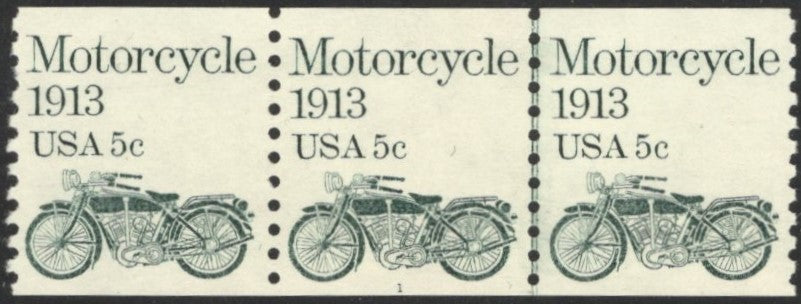 # 1899 (1983) Motorcycle - PS/3, #1, XF MNH