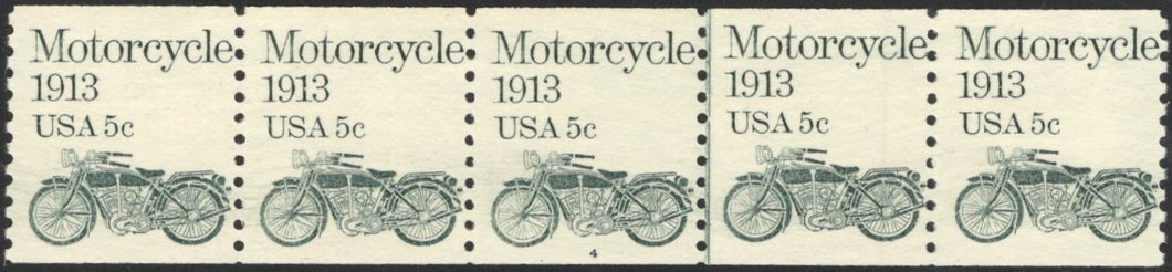 # 1899 (1983) Motorcycle - PS/5, #4, F MNH