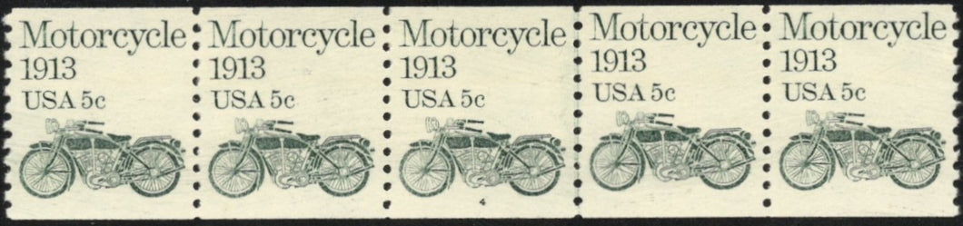 # 1899 (1983) Motorcycle - PS/5, #4, XF MNH