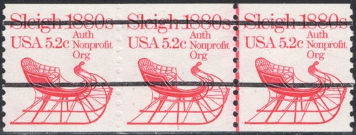 # 1900a (1983) 1880's Sleigh, Precancel - PS/3, #1, VF MNH
