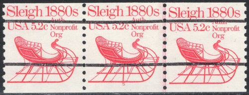 # 1900a (1983) 1880's Sleigh, Precancel - PS/3, #5, VF MNH