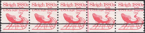 # 1900a (1983) 1880's Sleigh, Precancel - PS/5, #1, FVF MNH